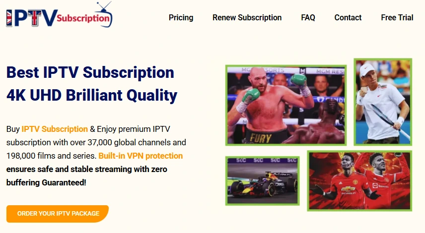 IPTV SUBSCRIPTION UK